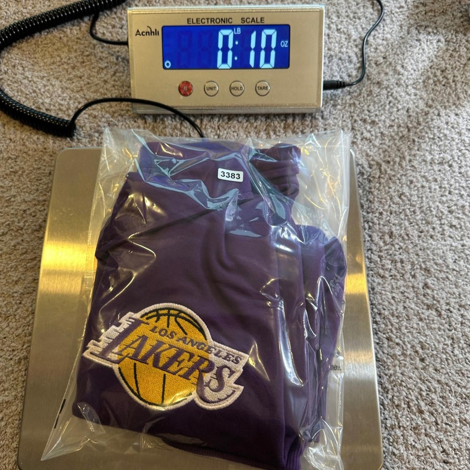NBA Los Angeles Lakers NBA Purple Collared Sweatshirt Medium Size US M / EU 48-50 / 2 - 7 Thumbnail