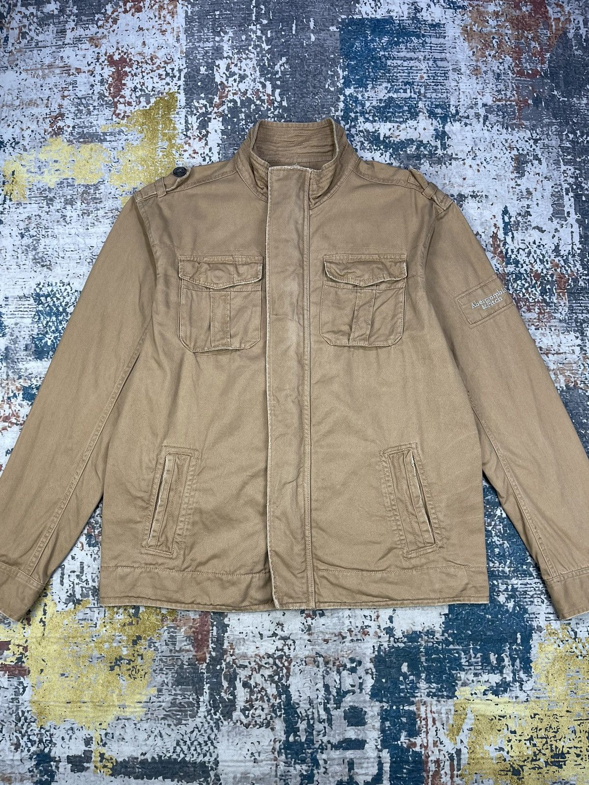 Abercrombie & Fitch Sentinel Jacket Abercrombie & Fitch Utility Pocket Jacket Size US XL / EU 56 / 4 - 1 Thumbnail