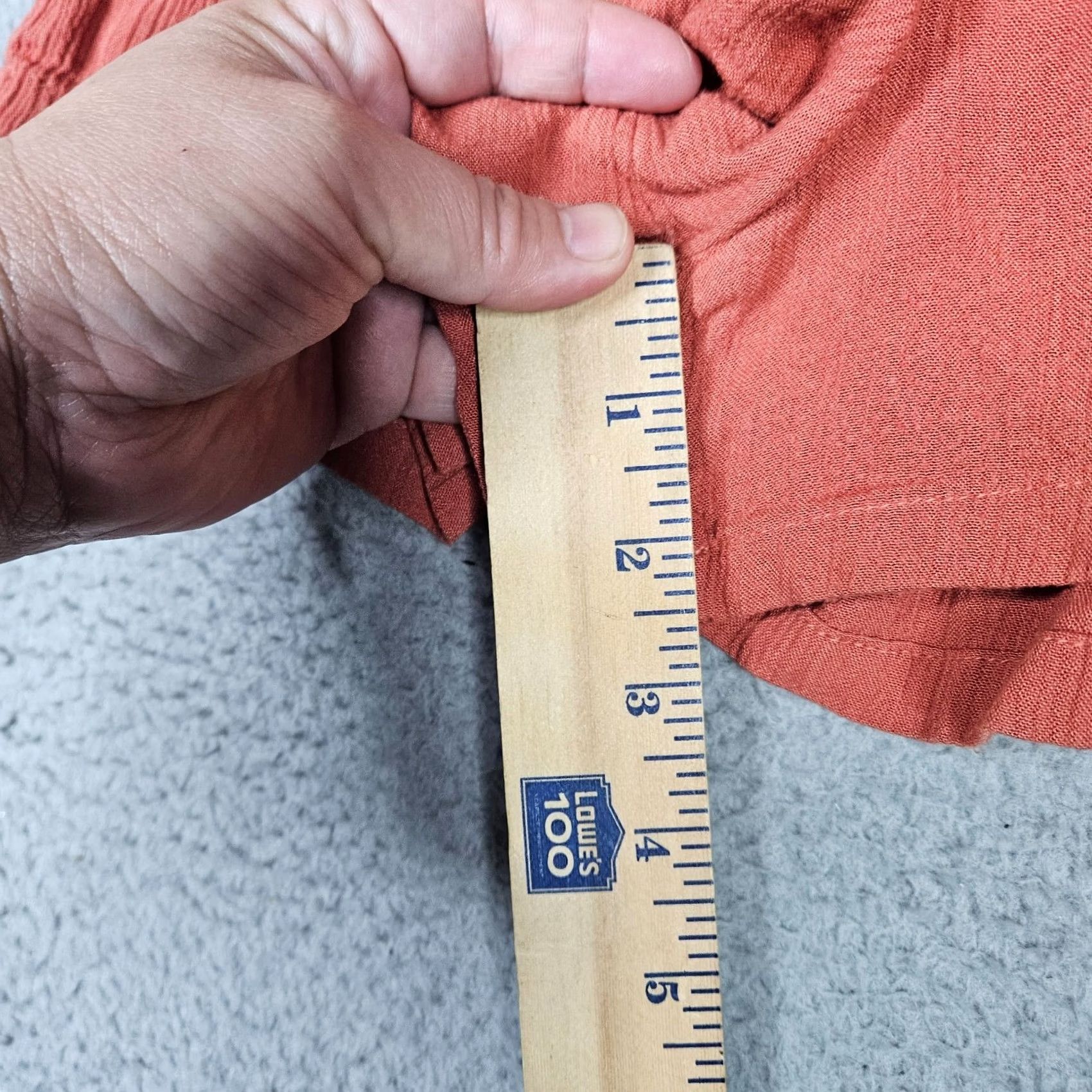 Prana prAna Orange Pockets Front Flowy Shorts S Women's Regular Color Orange Pocketed Casual Outdoor Beachwear 90s? Size 28" / US 6 / IT 42 - 5 Thumbnail