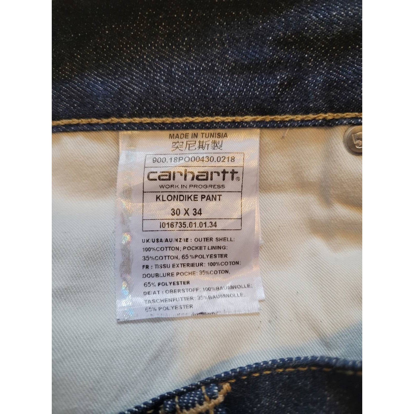 Carhartt Carhartt WIP Klondike Denim Shorts Size US 30 / EU 46 - 5 Thumbnail