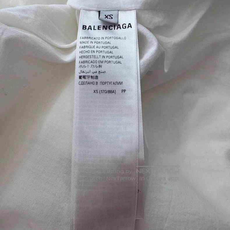 Balenciaga Balenciaga White Racing Logo Embroidered Zip Up Windbreake Size US XS / EU 42 / 0 - 4 Thumbnail