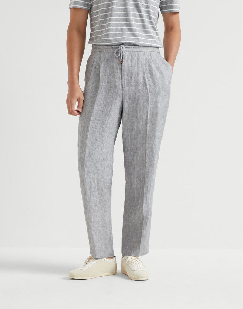Brunello Cucinelli o1y0526 Jogger & Sweatpant in Gray Size US 40 / EU 56 - 1 Thumbnail