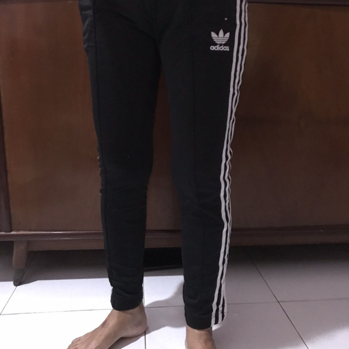Adidas × Vintage Vintage Adidas Sst Superstar Trackpants Black Tracktop Pants Size US 34 / EU 50 - 9 Thumbnail