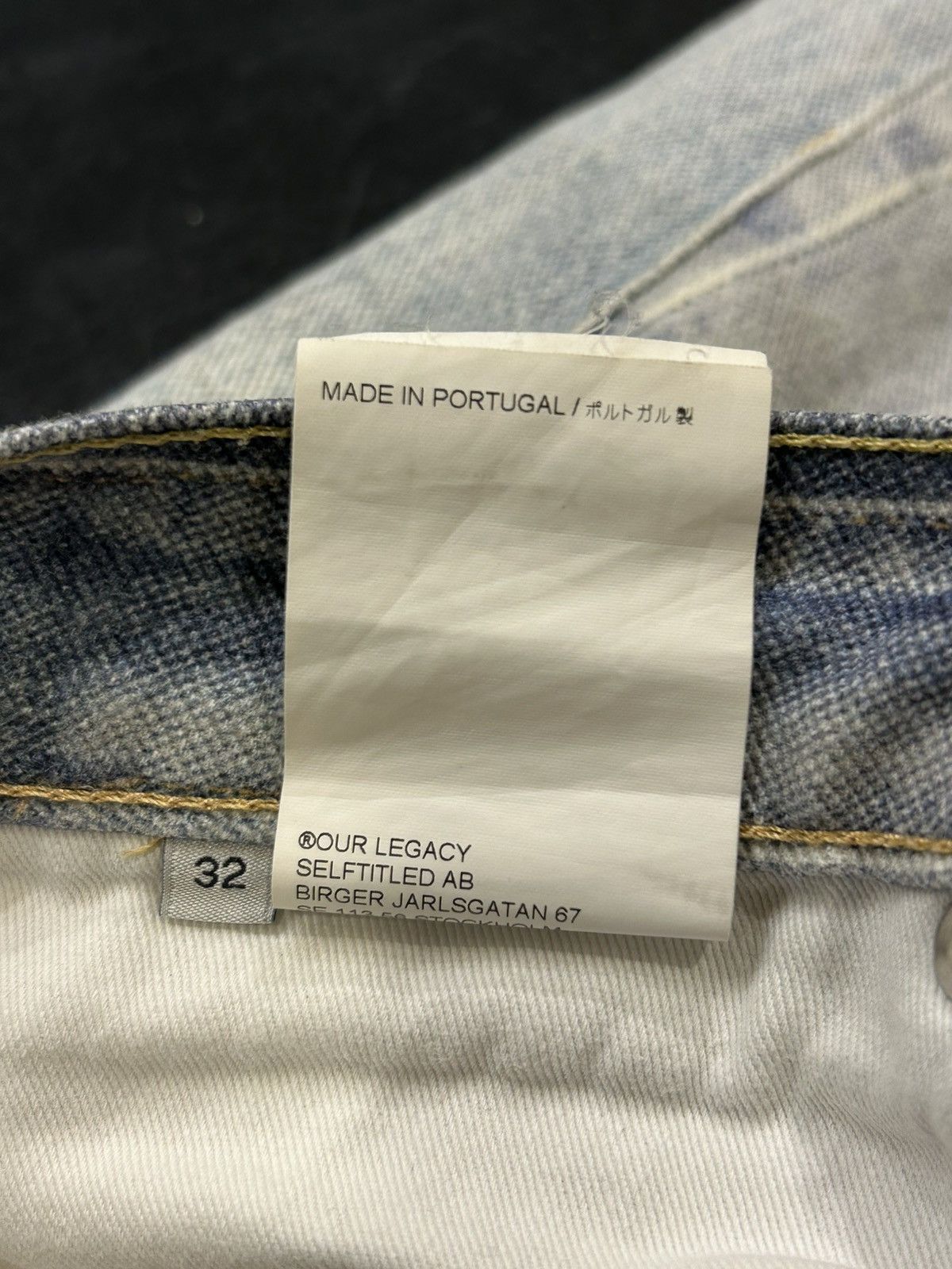 Our Legacy Our Legacy Trompe Denim Size US 32 / EU 48 - 6 Thumbnail