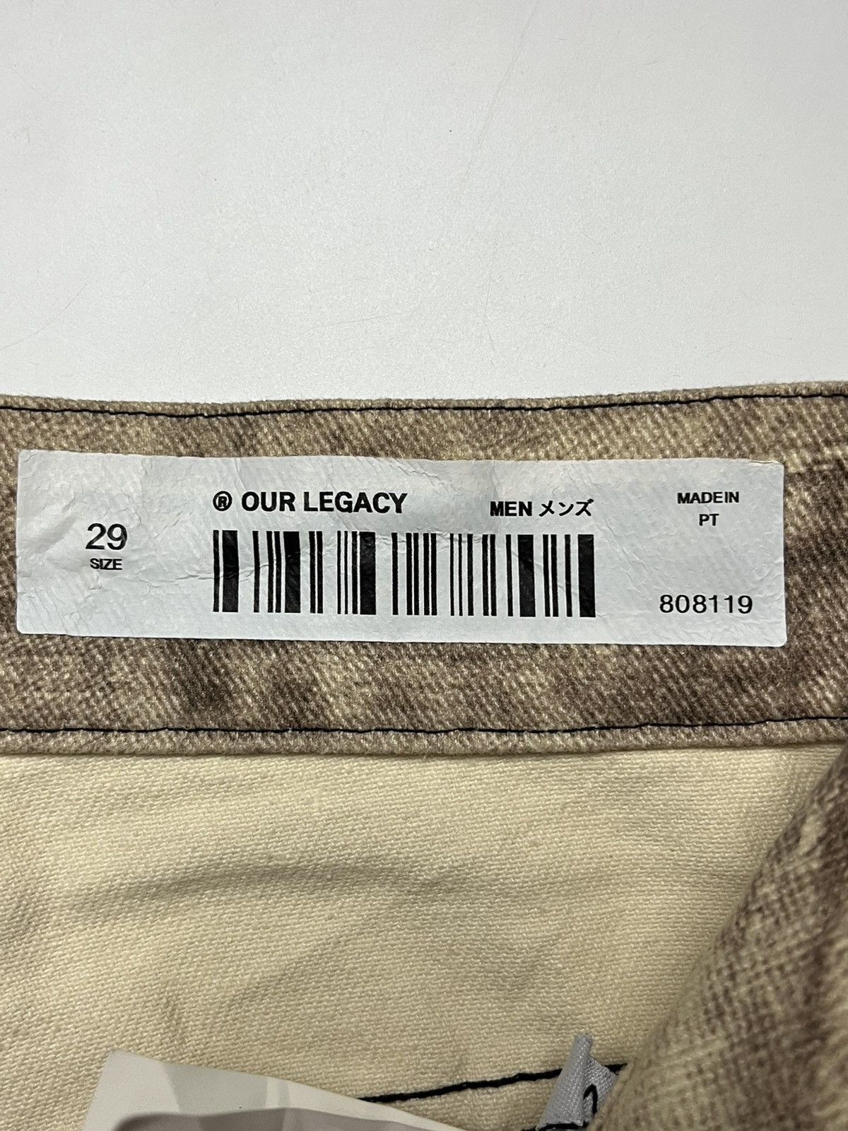 Our Legacy Our Legacy Third Cut Digital Print Denim Jeans Size US 29 - 10 Thumbnail