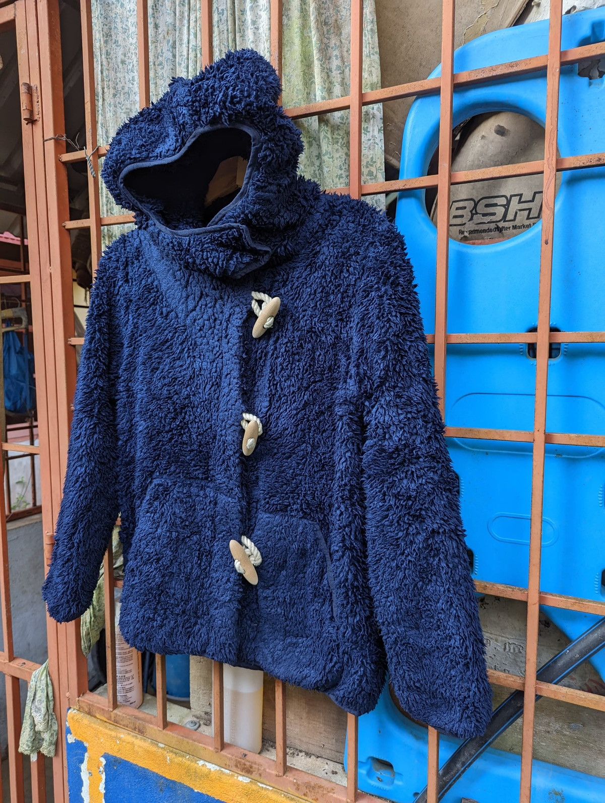 Issey Miyake × mercibeaucoup Mercibeaucoup jevous enprie Fleece Jacket Hoodie Size US S / EU 44-46 / 1 - 3 Thumbnail