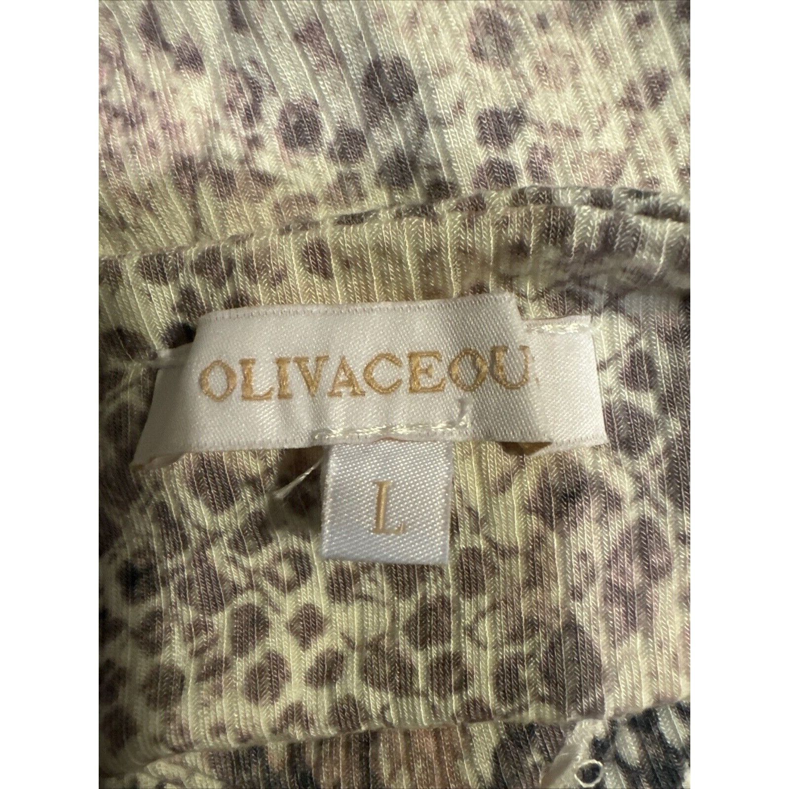 Other Olivaceous Crop Top Spaghetti Strap Gray Pink Snake Print Si Size L / US 10 / IT 46 - 2 Thumbnail