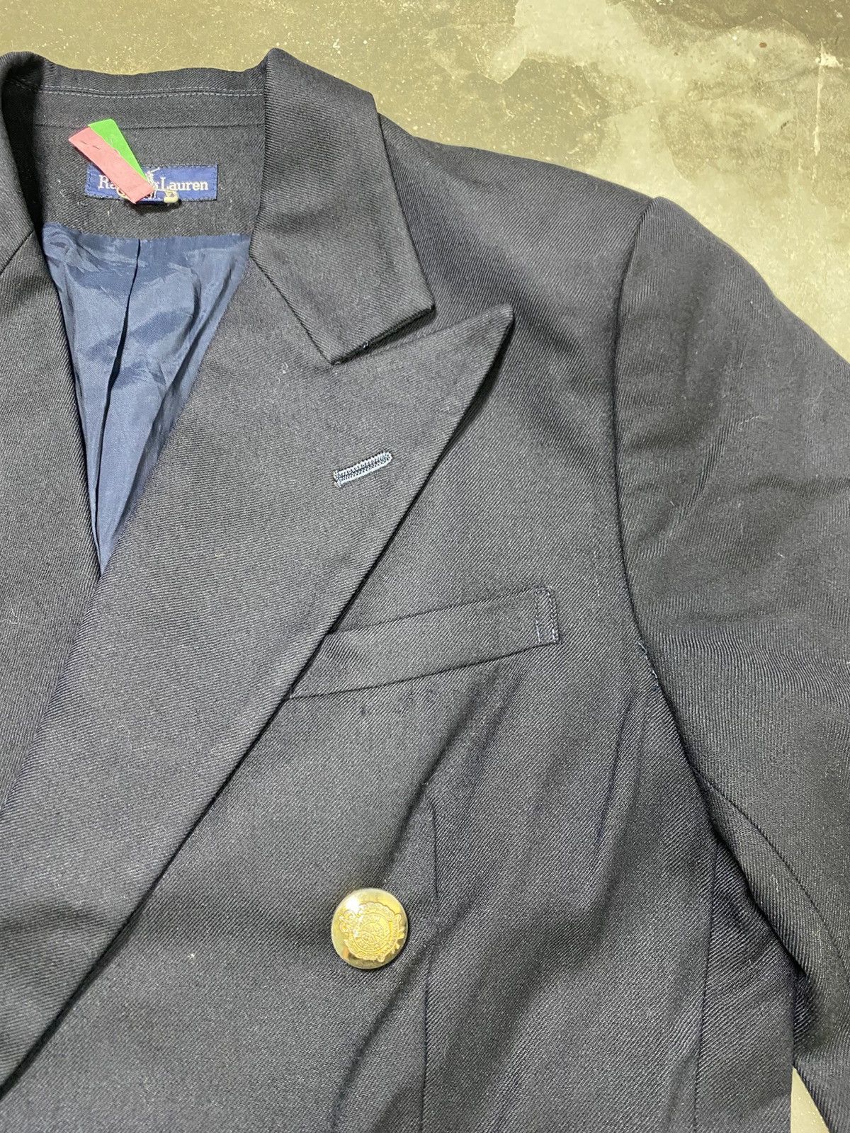 Ralph Lauren Vintage 90s Ralph Lauren Double Breasted Blazer Size S / US 4 / IT 40 - 12 Thumbnail