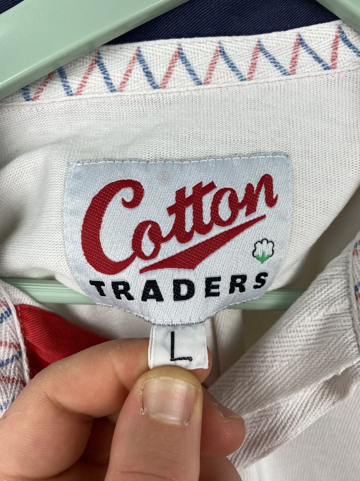 Cotton Traders Vintage England 1995 1996 Rugby Union Jersey Shirt Size US L / EU 52-54 / 3 - 19 Thumbnail