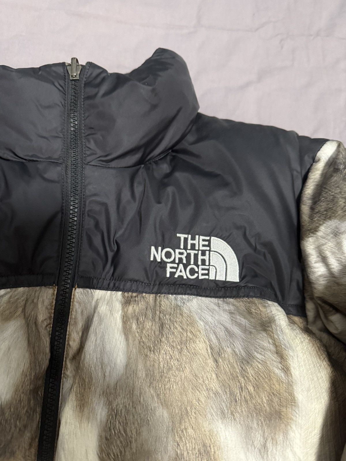 The North Face Supreme tnf North face Fur print nuptse jacket Size US M / EU 48-50 / 2 - 3 Thumbnail
