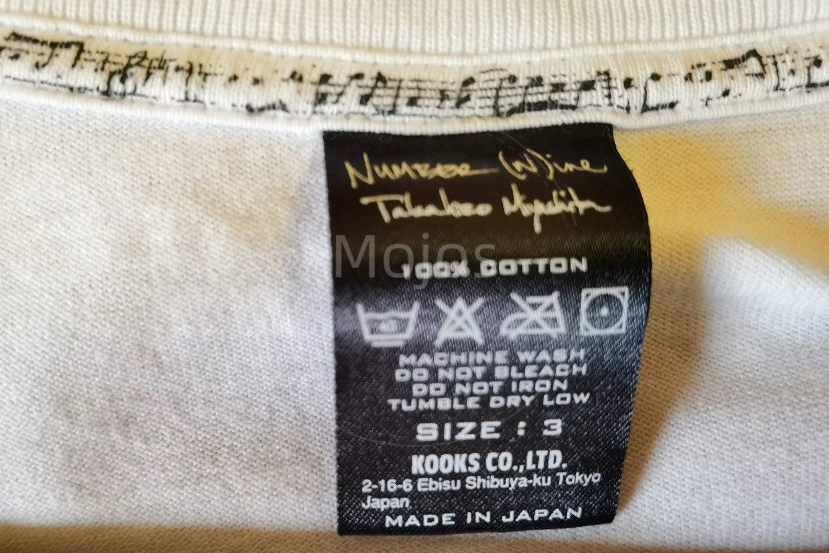 Number (N)ine Number Nine 09SS Last say good bye Tee-2508 Size US L / EU 52-54 / 3 - 5 Thumbnail