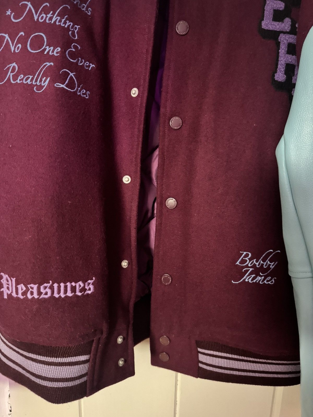Pleasures Pleasures N.E.R.D. Varsity Jacket XXL Size US XXL / EU 58 / 5 - 5 Thumbnail