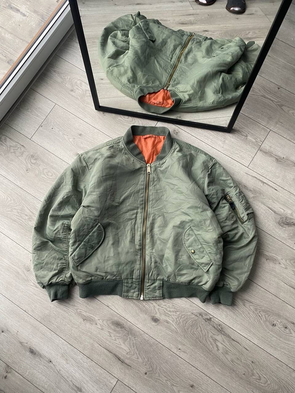 Vintage Vintage MA-1 Flyers Bomber Made in USA Jacket L Size US L / EU 52-54 / 3 - 3 Thumbnail