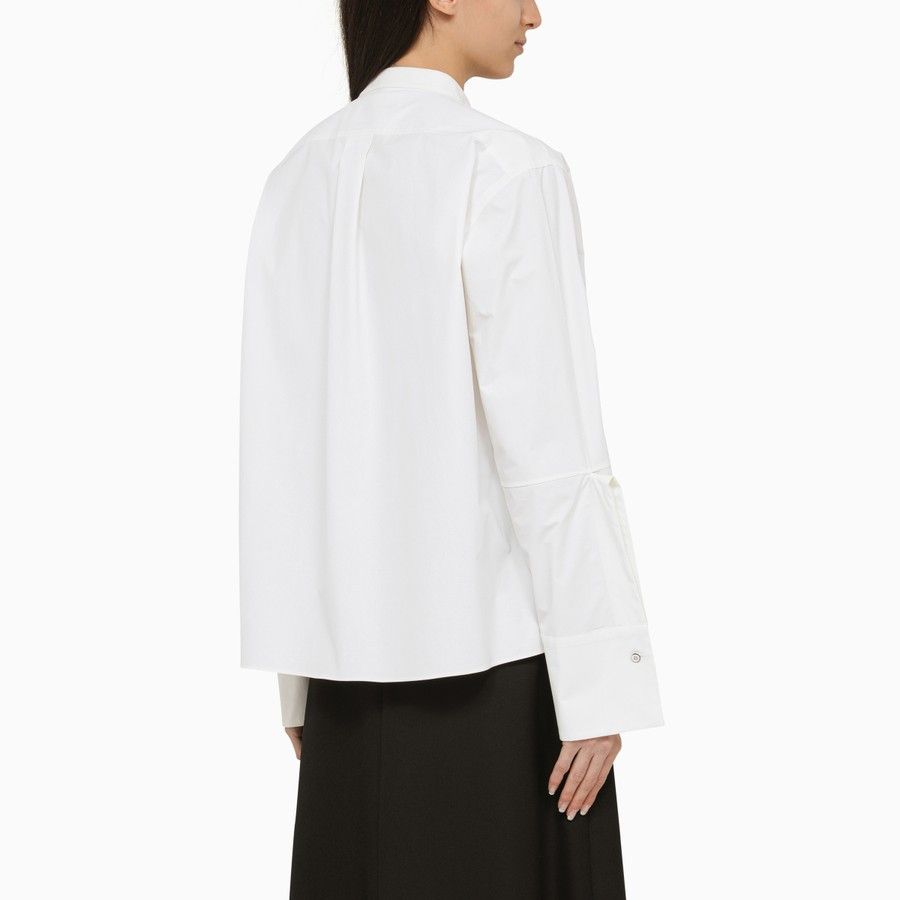 Jil Sander o1d2blof0824 Cotton Shirts in White Size S / US 4 / IT 40 - 3 Thumbnail