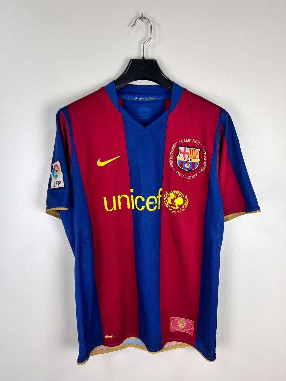 ウェア Nike FC Barcelona 2007-2008  Jersey Barcelona Nike 2007-08 vintage jersey size M