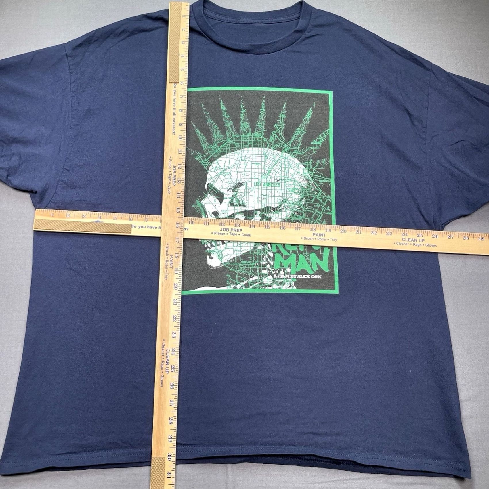 Vintage Repo Man Shirt Men’s 3XL T-Shirt Black Flag Rock Blue 3XL Men Men’s 3XL Sci Fi Comedy Punk Rock Harry Dean Alex Cox Size US XXL / EU 58 / 5 - 3 Thumbnail