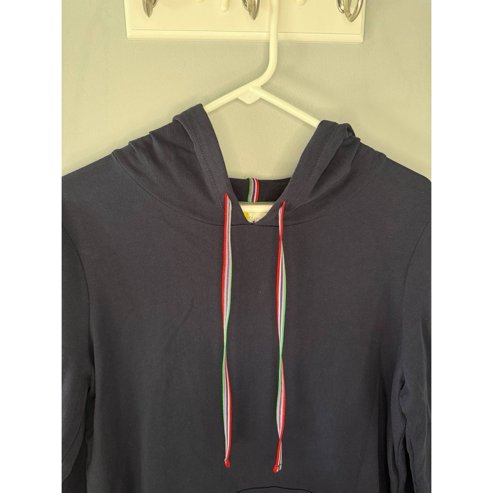 Boden BODEN Oriel Sweatshirt Hoodie Dress Navy Blue Women Sz 12 Size XL / US 12-14 / IT 48-50 - 6 Thumbnail