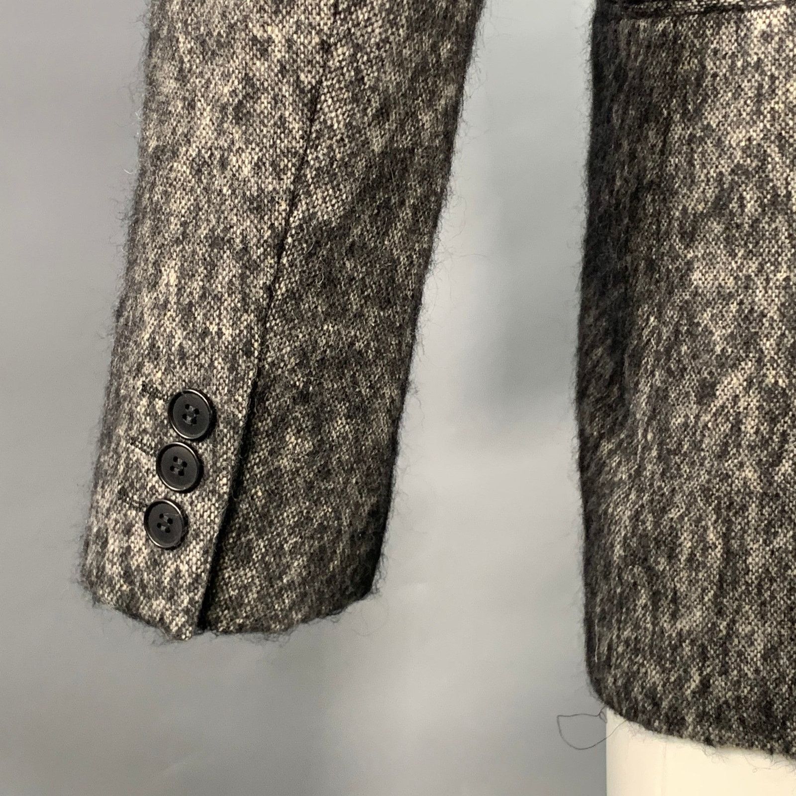 Comme des Garcons Homme Plus COMME des GARCONS HOMME PLUS Size XS Notch Lapel Sport Coat Size 36R - 6 Thumbnail