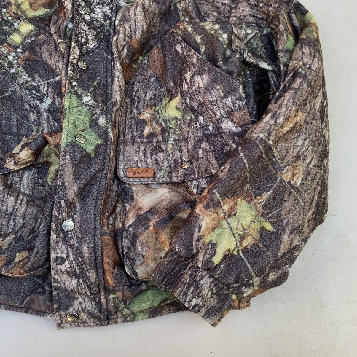 Woolrich Woolen Mills Woolrich real trees vintage jacket large rare 2 side Size US L / EU 52-54 / 3 - 2 Thumbnail