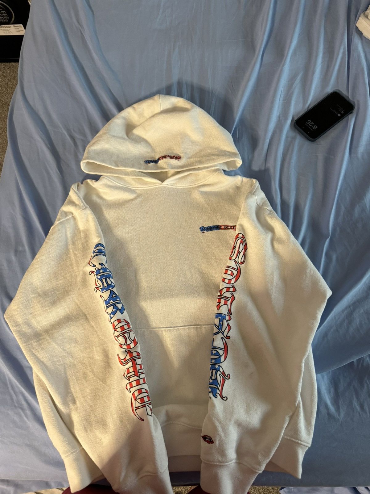 Chrome Hearts × Matty Boy Chrome Heart White Flag Hoodie Size US L / EU 52-54 / 3 - 1 Thumbnail