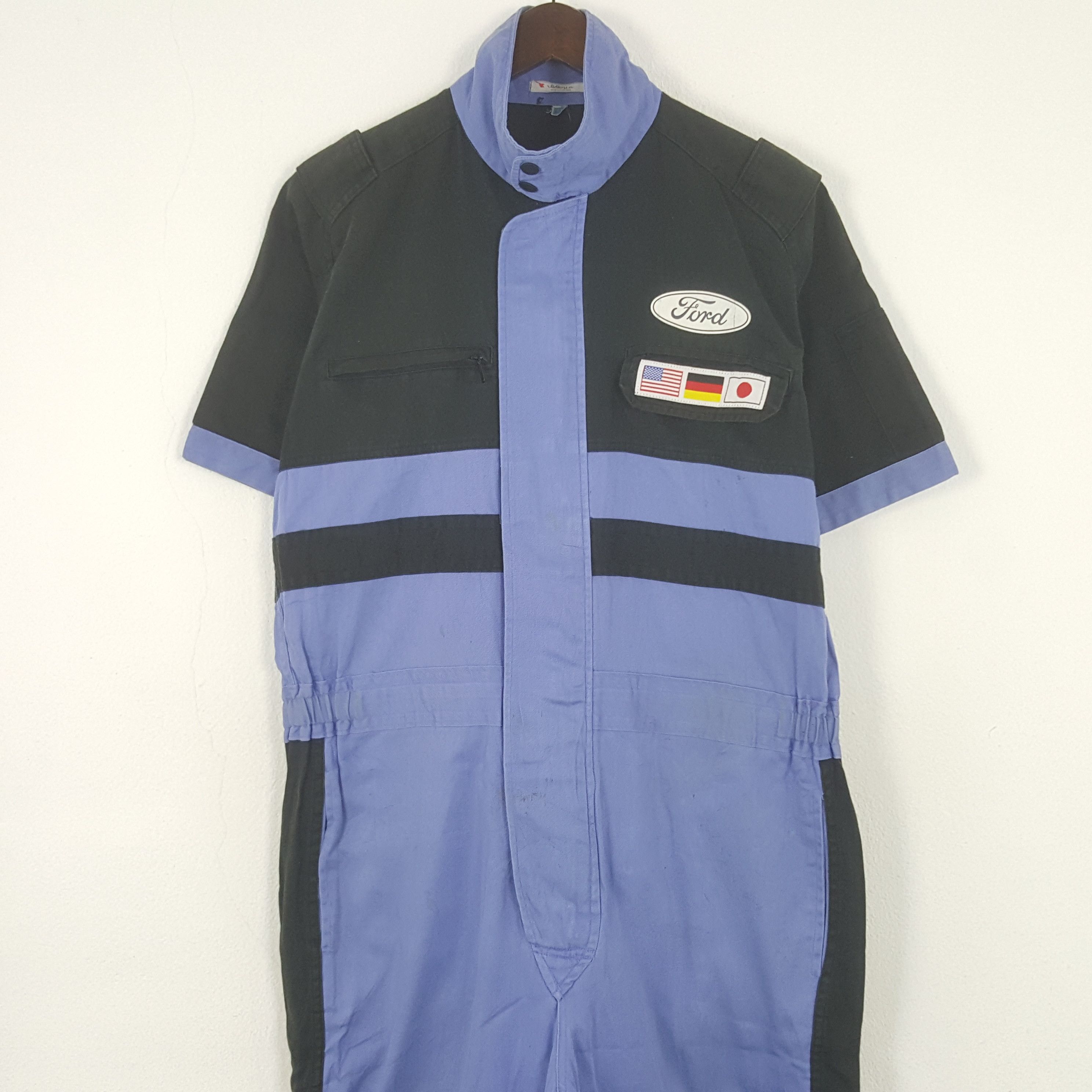 Japanese Brand Vintage Ford Customer Service Coverall Jumpsuit Jacket Size US XL / EU 56 / 4 - 5 Thumbnail