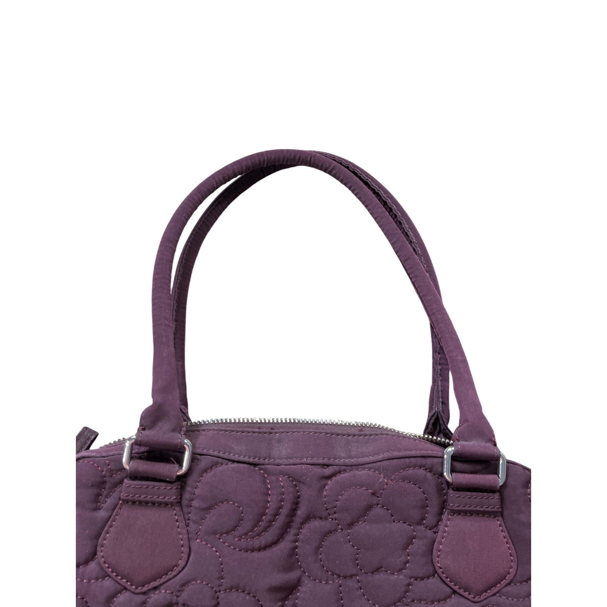 Vera Bradley Vera Bradley Womens Purple Quilted Medium Shoulder handbag m Size ONE SIZE - 4 Thumbnail