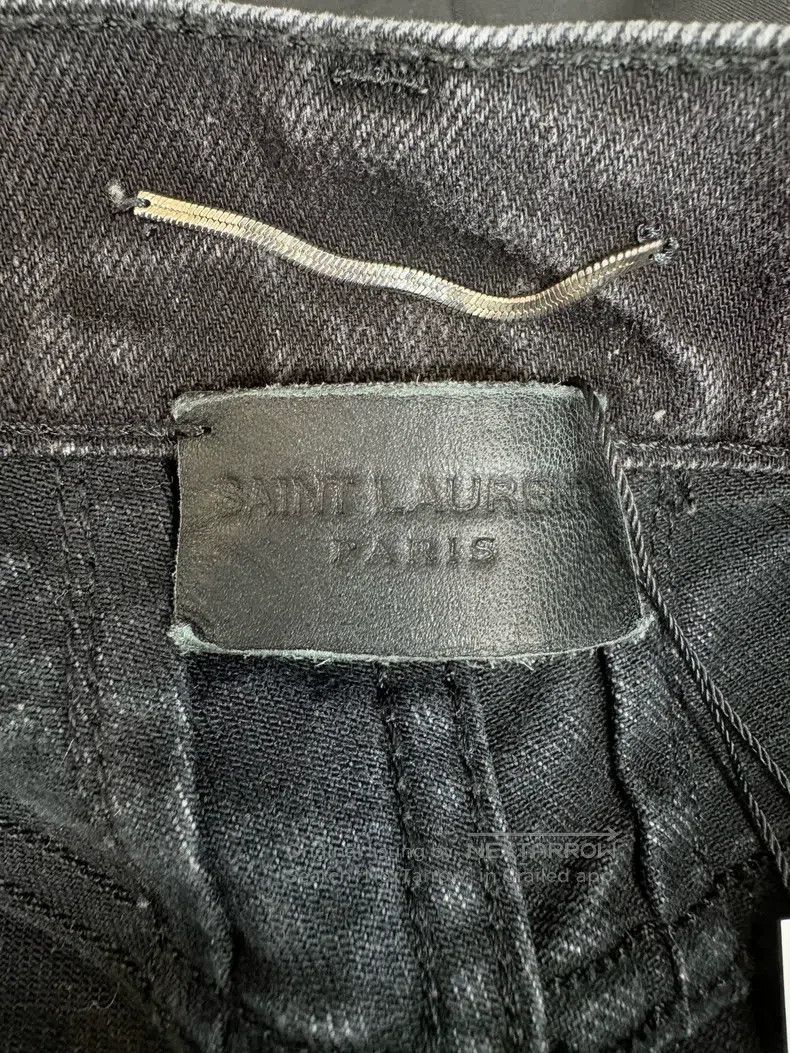 Saint Laurent Paris Saint Laurent Paris Washed grey denim jeans Size US 30 / EU 46 - 3 Thumbnail