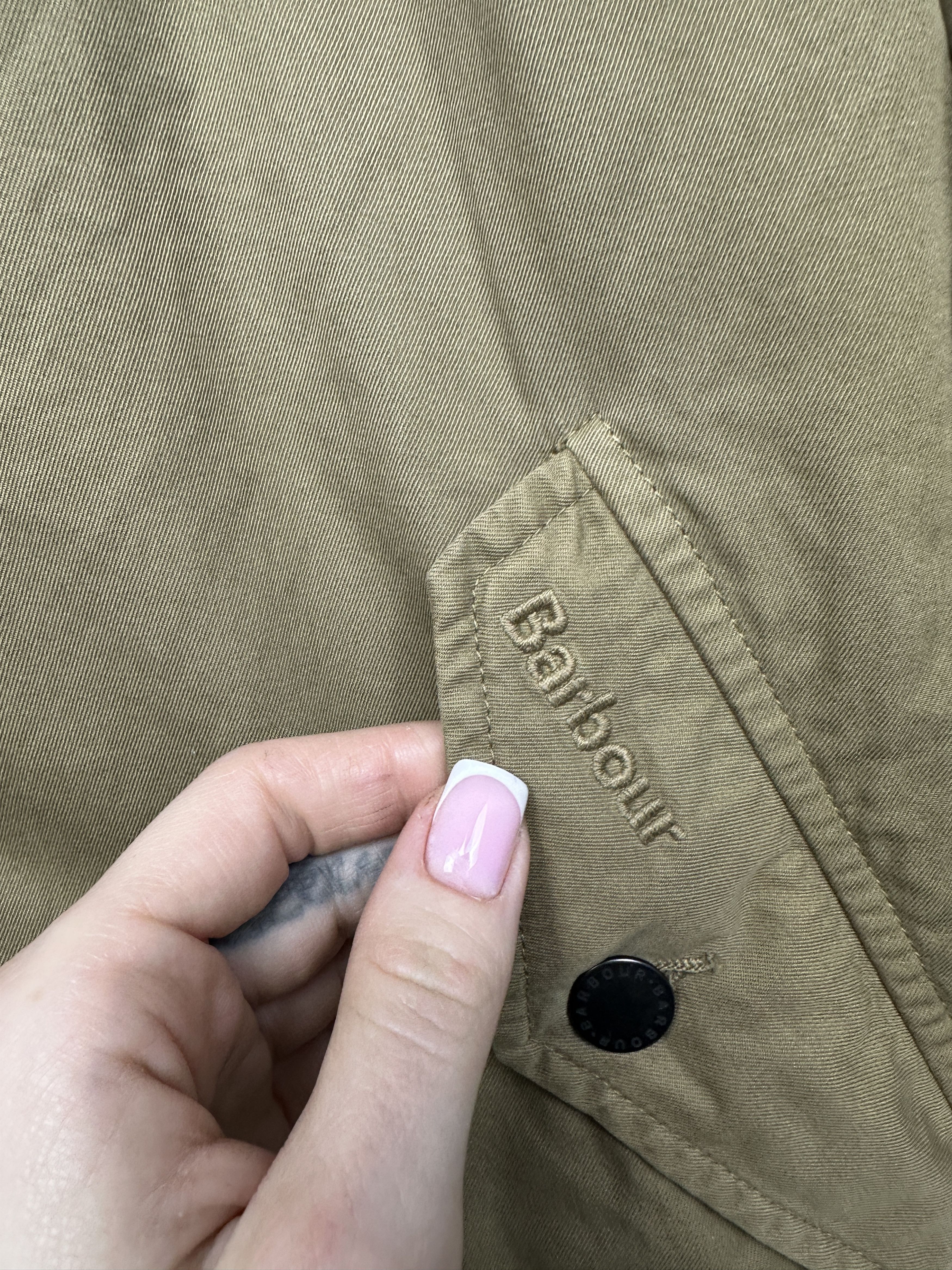 Barbour Barbour Mens Washed Barrington Twill Outer Jacket Size US XXL / EU 58 / 5 - 5 Thumbnail