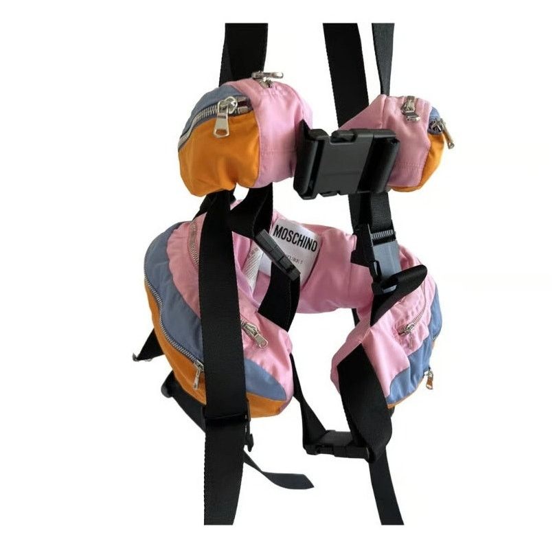 Moschino AW20 Moschino Couture Jeremy Scott Fanny Packs Harness Size ONE SIZE - 2 Thumbnail