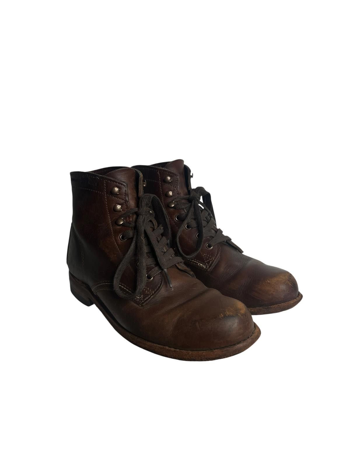 Wolverine Wolverine 1000 Mile Boots Brown Leather Made in USA Men’s 7D Size US 7 / EU 40 - 1 Thumbnail