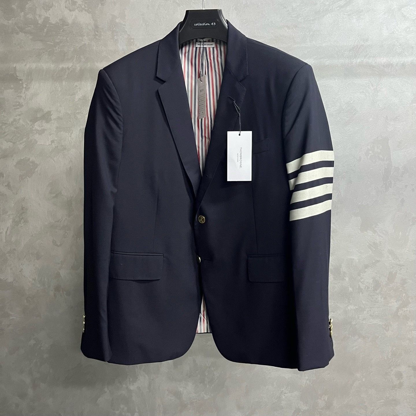 Thom Browne Thom Browne Striped Casual Blazer Size US XL / EU 56 / 4 - 1 Thumbnail