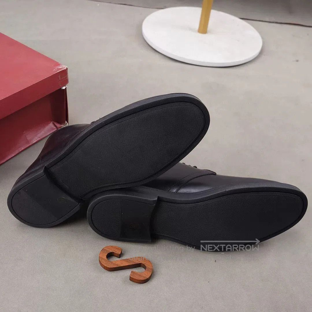 Testoni Black Leather Chukka Boots by A Testoni. Size US 11 / EU 44 - 6 Thumbnail