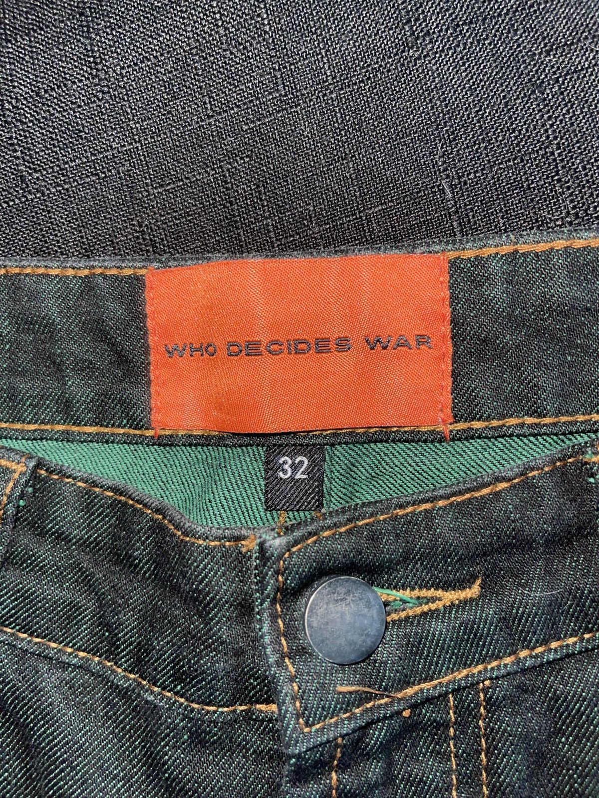 Who Decides War Who Decides War Distressed Jeans Size US 32 / EU 48 - 2 Thumbnail