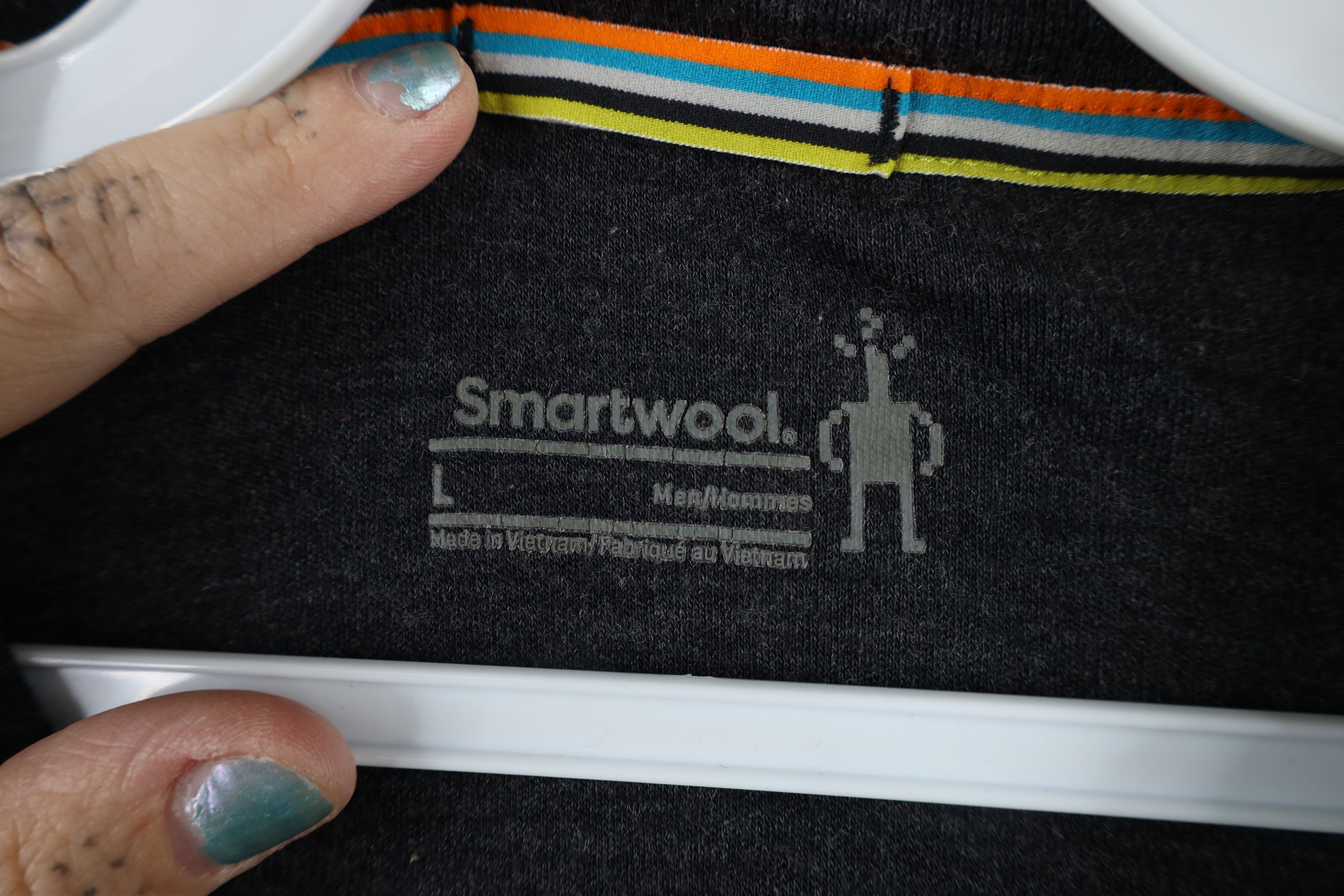 Smartwool × Vintage Smartwool 250 Mid Weight Merino Wool Long Sleeve Top Gray Size US L / EU 52-54 / 3 - 7 Thumbnail