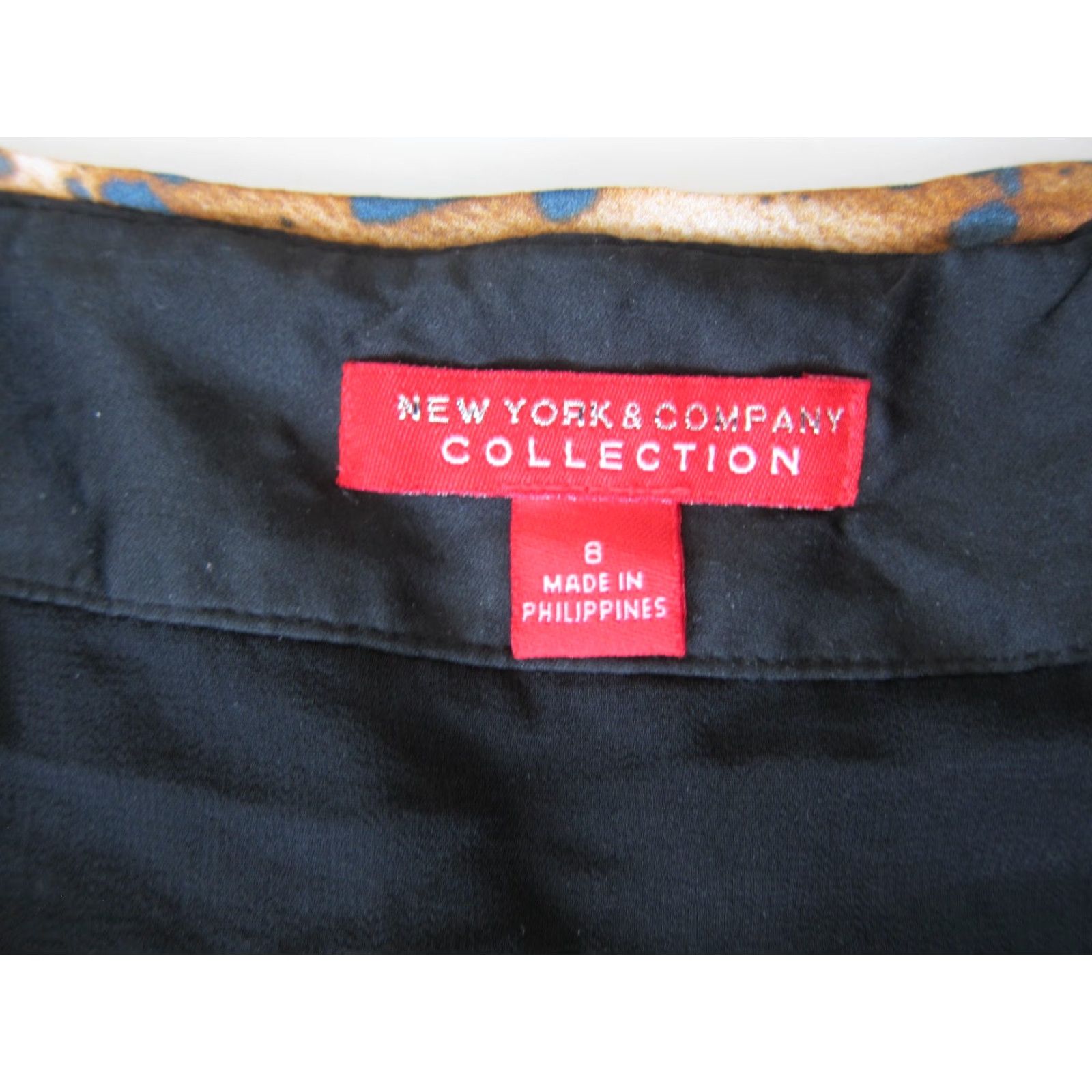 Vintage VINTAGE New York & Company Collection Brown Black Leopard Ruffle Ruched Mini Skirt 8 Size 30" / US 8 / IT 44 - 4 Thumbnail