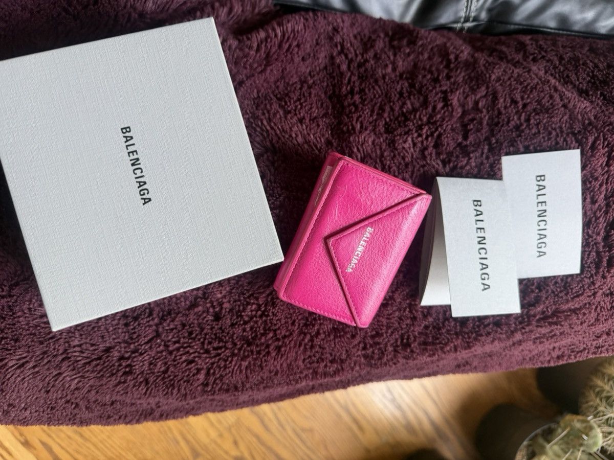 Balenciaga Balenciaga Tri Fold Wallet Size ONE SIZE - 11 Thumbnail