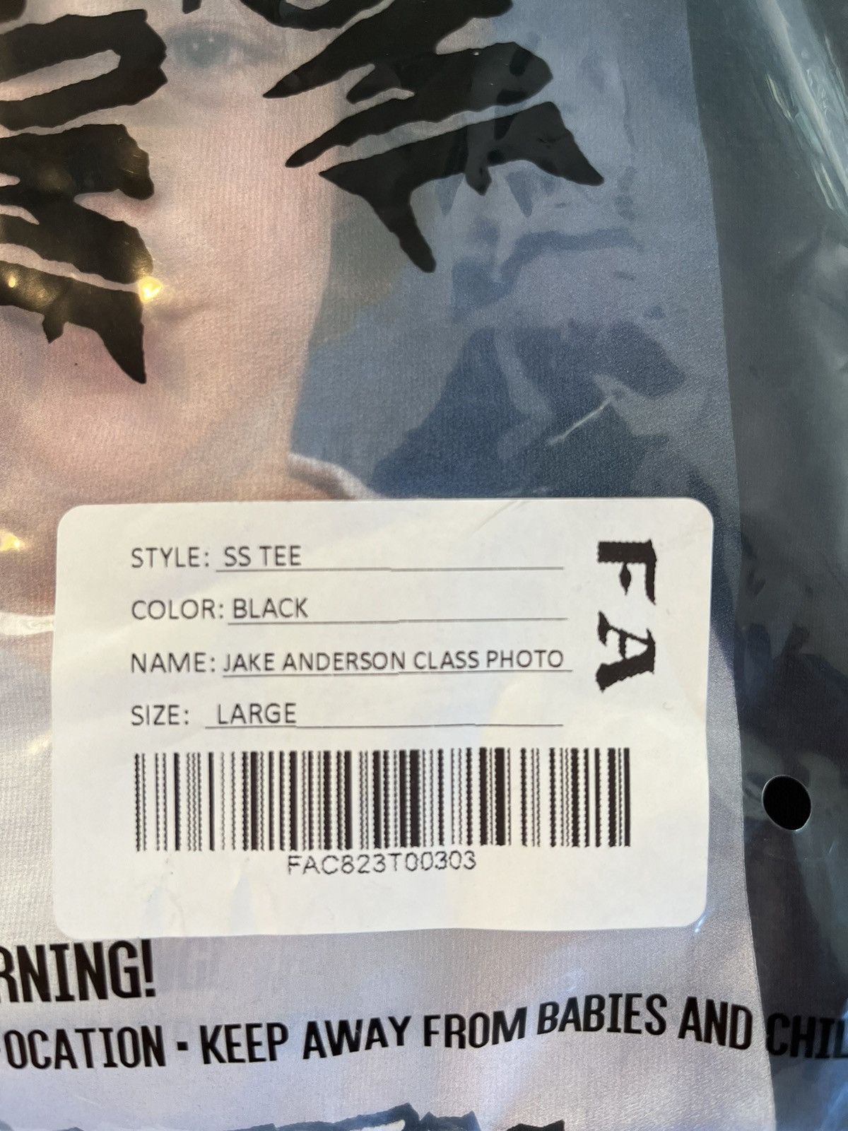 【FUCKING AWESOME】 JAKE ANDERSON CLASS PHOTO TEE BLACK ◇FUCKING AWESOME◇JAKE ANDERSON CLASS PHOTO TEE◇ (Fucking