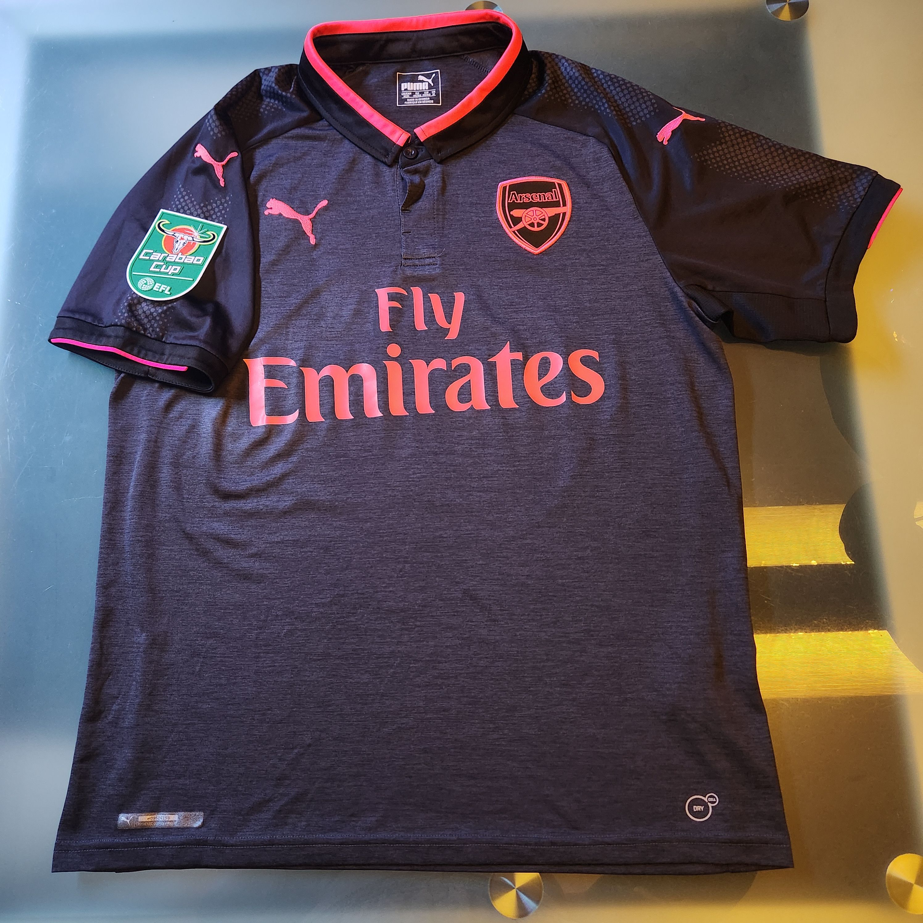 Puma Authentic Arsenal XHAKA 2017-2018 17/18 3rd Third Jersey Size US M / EU 48-50 / 2 - 2 Thumbnail