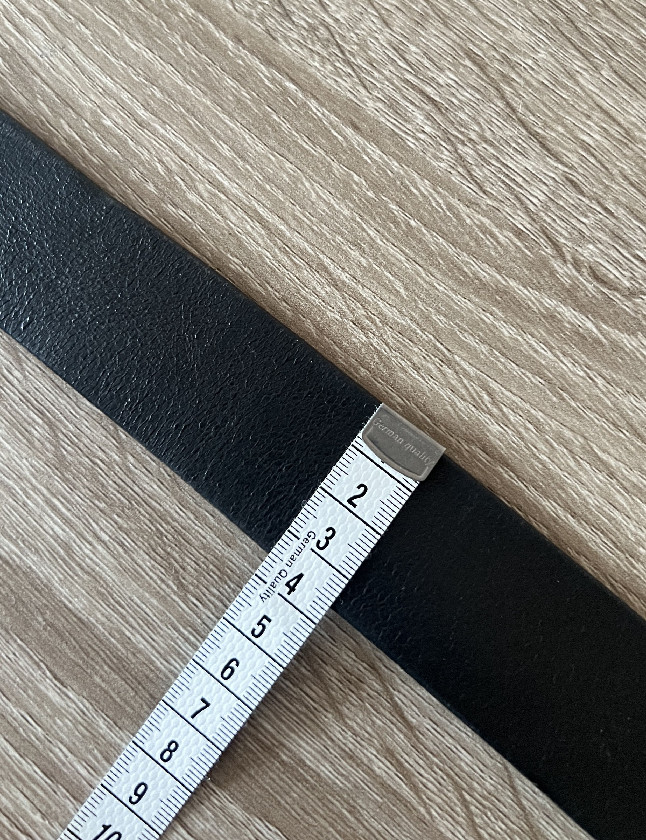 Levi's Vintage Levi's Logo Buckle Black Leather Belt Size ONE SIZE - 12 Thumbnail