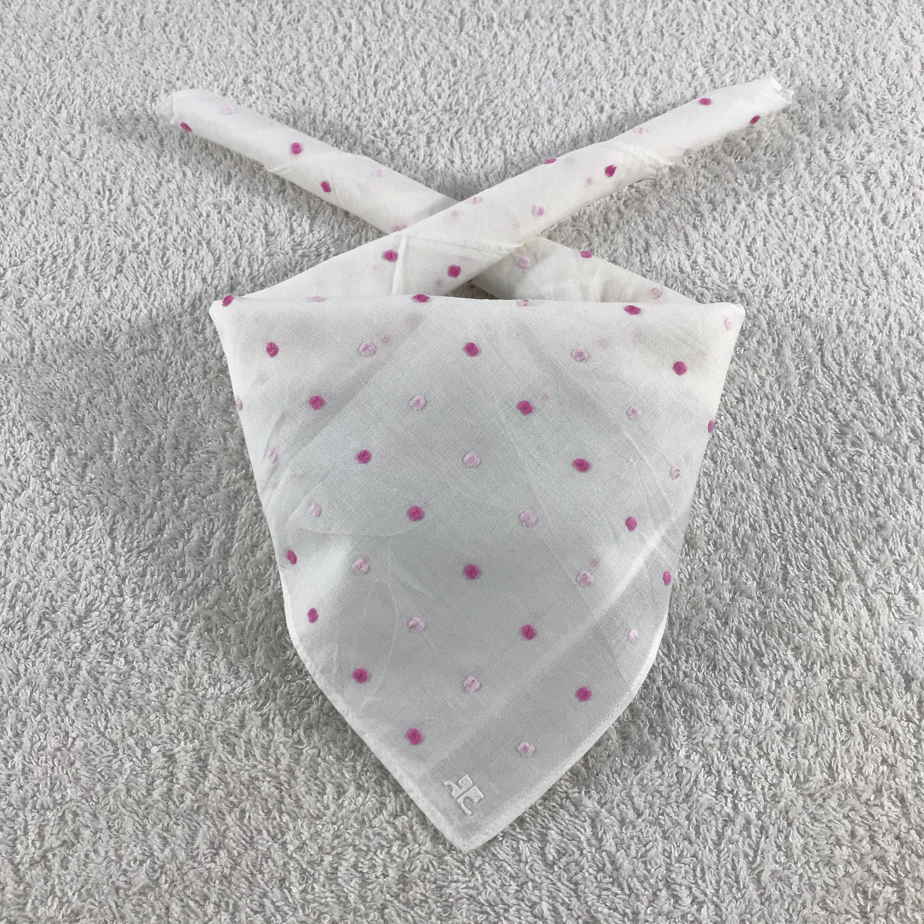 Courreges × Vintage Courreges Bandana / Handkerchief / Neckerchief - S238 Size ONE SIZE - 3 Thumbnail