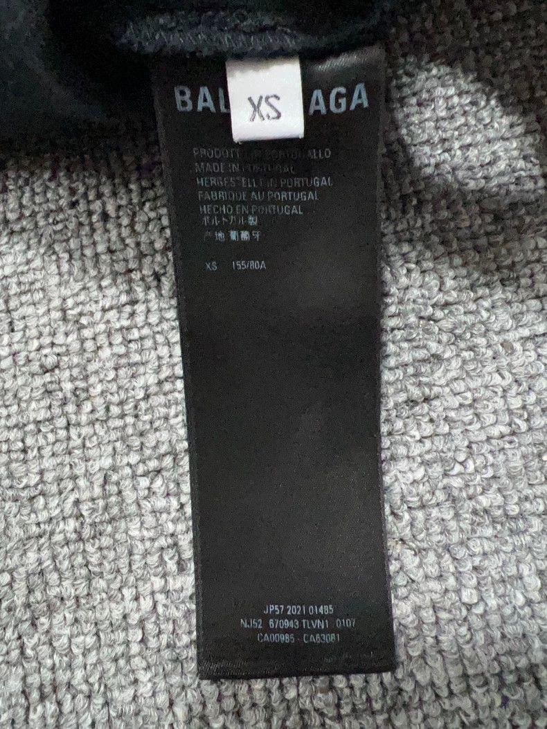 Balenciaga Balenciaga Short Sleeve Distressed TShirt-2506 Size US XS / EU 42 / 0 - 7 Thumbnail