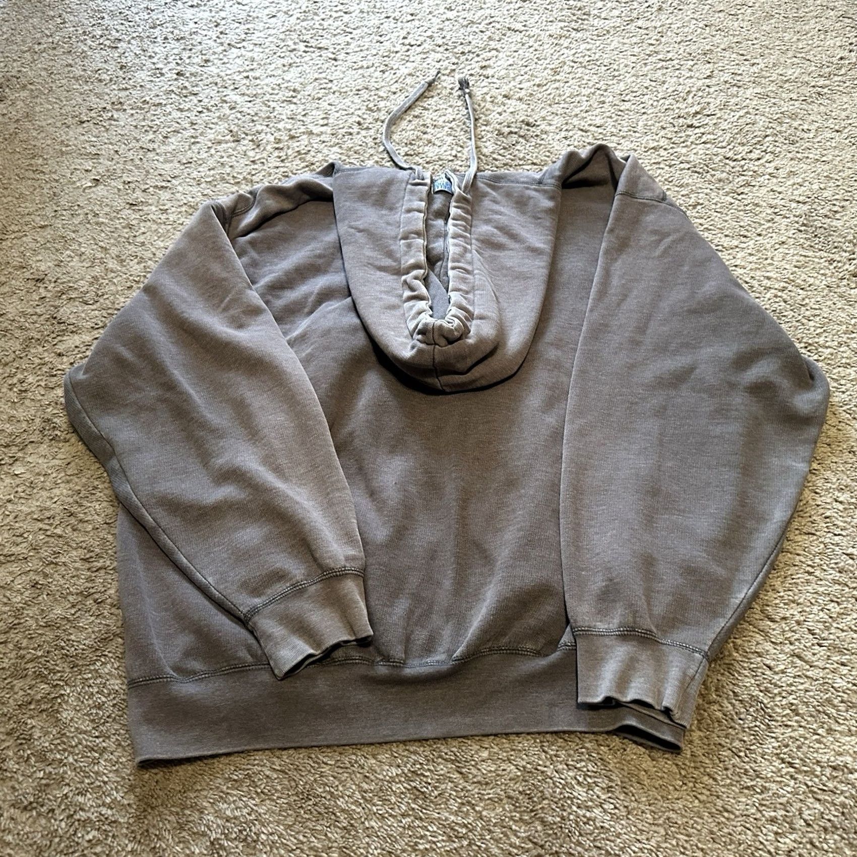 Russell Athletic VINTAGE Russell Athletic Hoodie Mens XL Crewneck Blue Cotton Blend Fleece Pullover 90s USA Size US XL / EU 56 / 4 - 5 Thumbnail