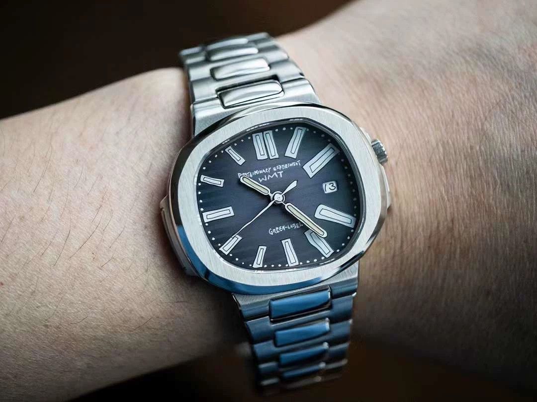 Other WMT Green-Label 40mm 9015 Auto Nautilus Sapphire SS Watch Size ONE SIZE - 1 Thumbnail