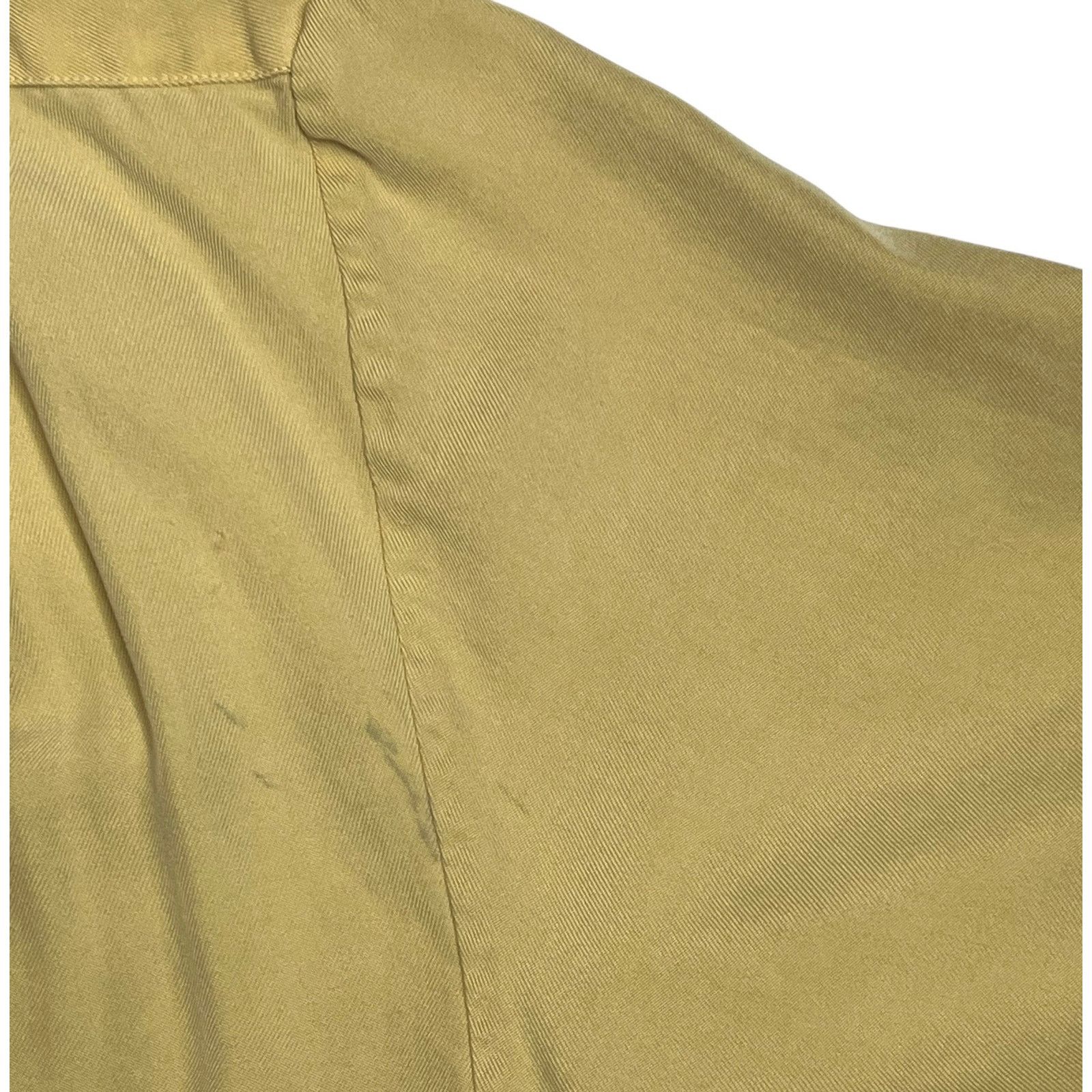 Nat Nast Nat Nast Originals Silk Shirt Yellow Short Sleeve Button Up Size US L / EU 52-54 / 3 - 13 Thumbnail