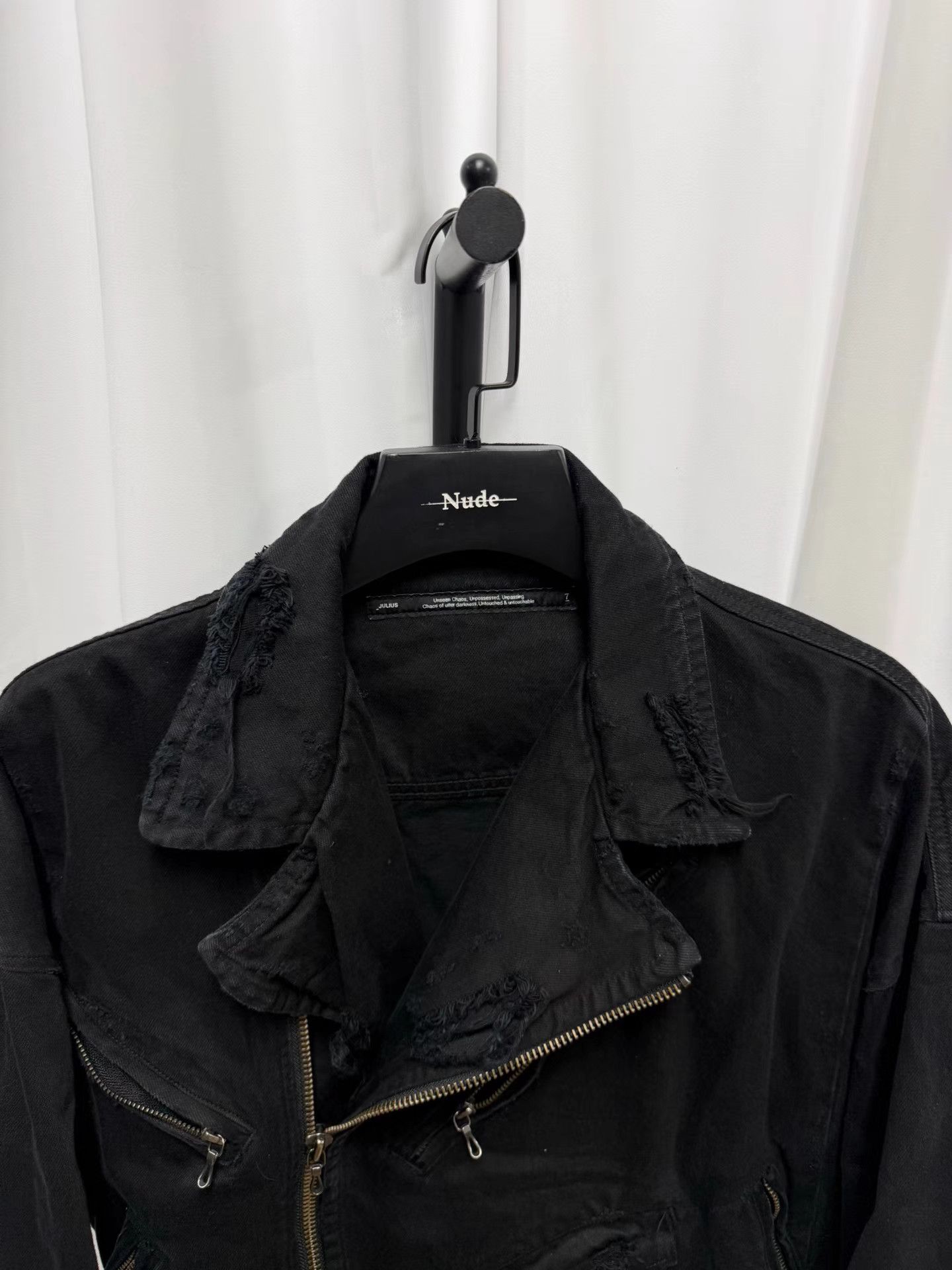 Julius Julius 7 Distressed Denim Jacket K20 Size US M / EU 48-50 / 2 - 3 Thumbnail