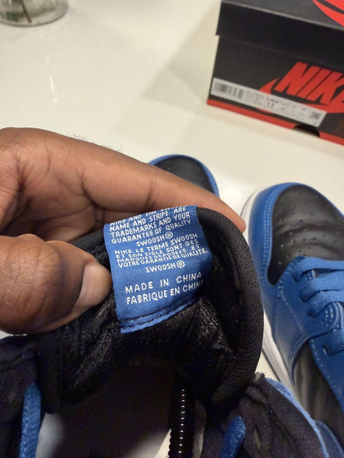 Jordan Brand Jordan 1 Dark Marina Blue Size US 12 / EU 45 - 10 Thumbnail