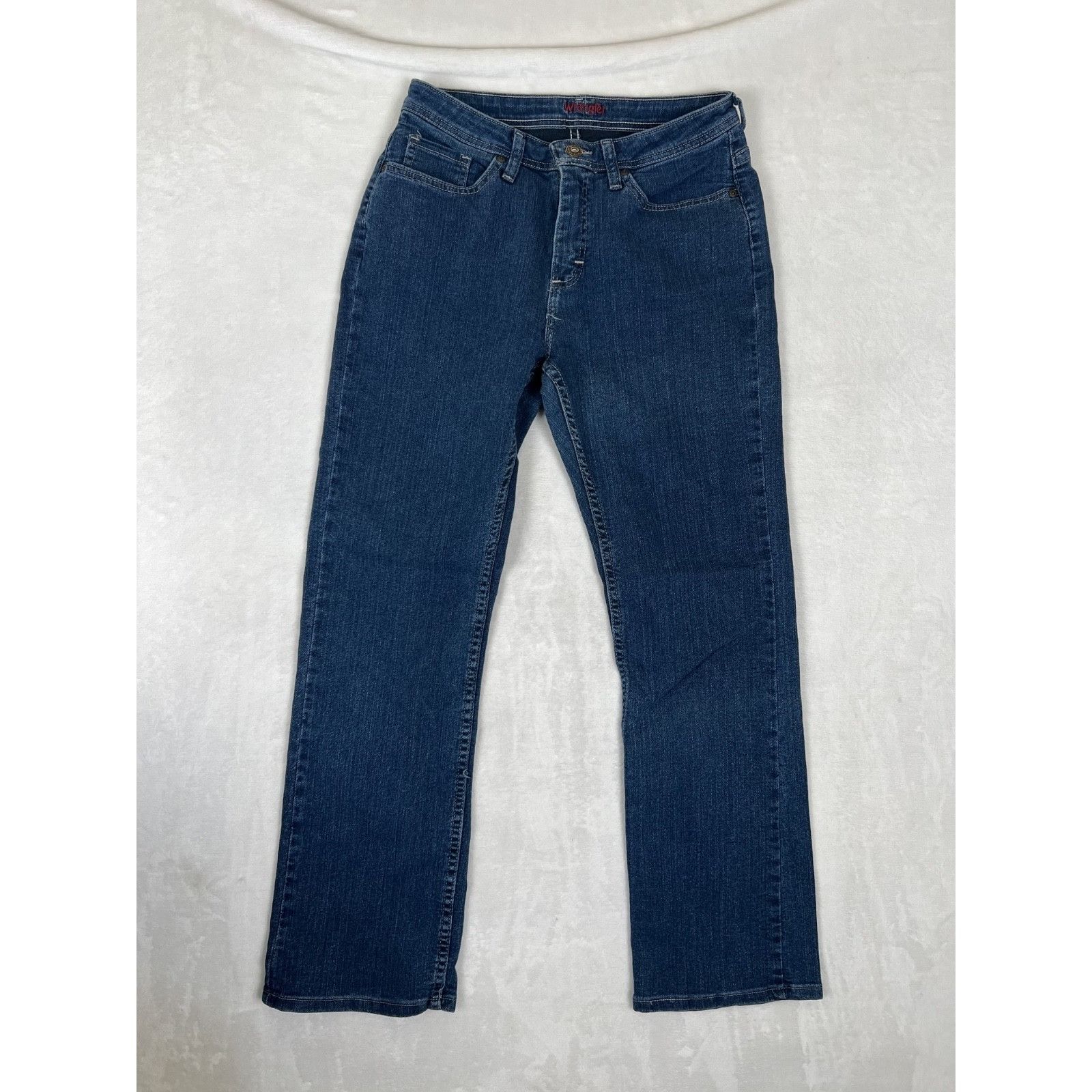 Wrangler Vintage Wrangler Jeans Womens Size 8 Boot Cut Stretch Blue D Size 30" / US 8 / IT 44 - 2 Thumbnail
