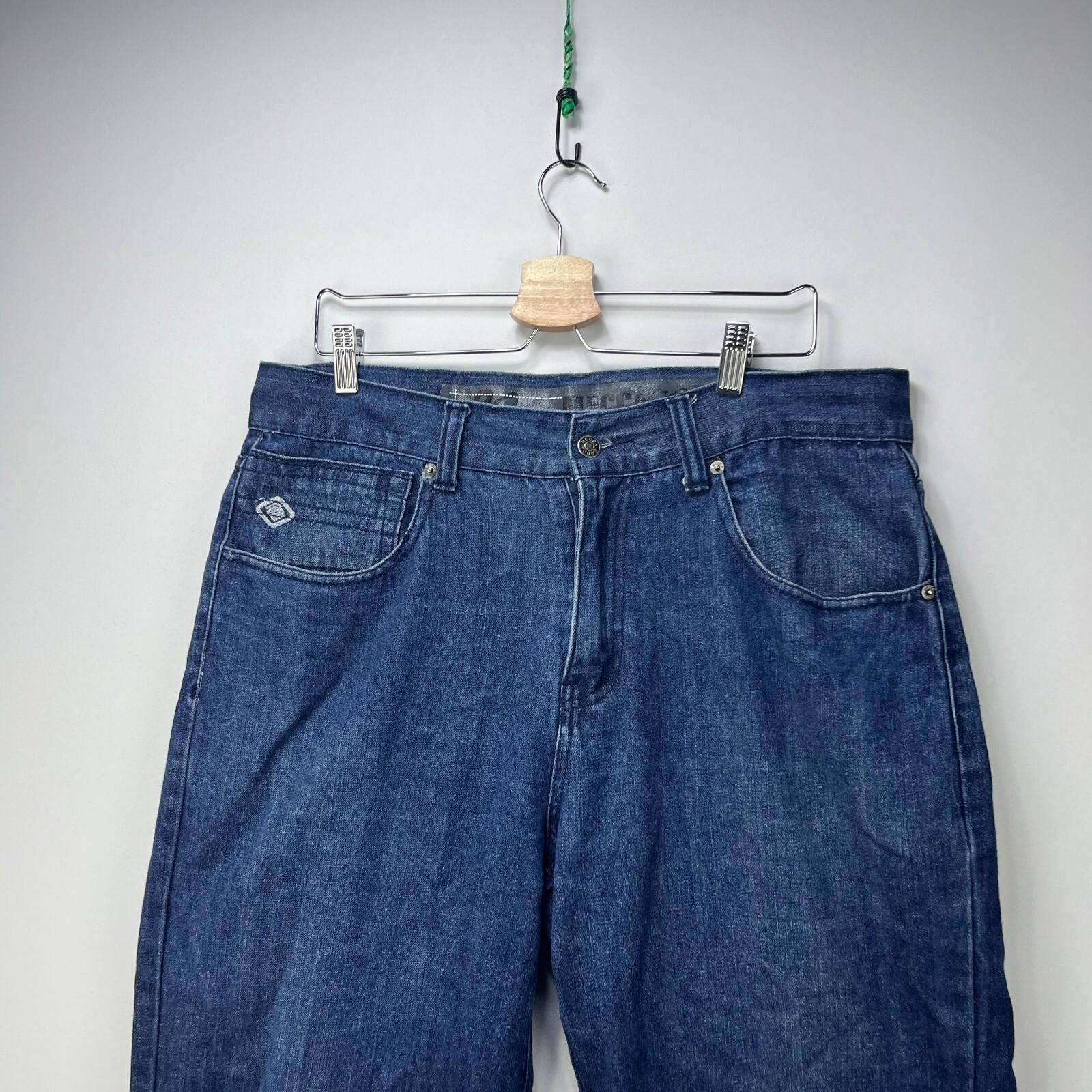 Mecca Vintage Y2K Mecca Baggy Jeans 36 Wide Leg Skater Size US 36 / EU 52 - 5 Thumbnail