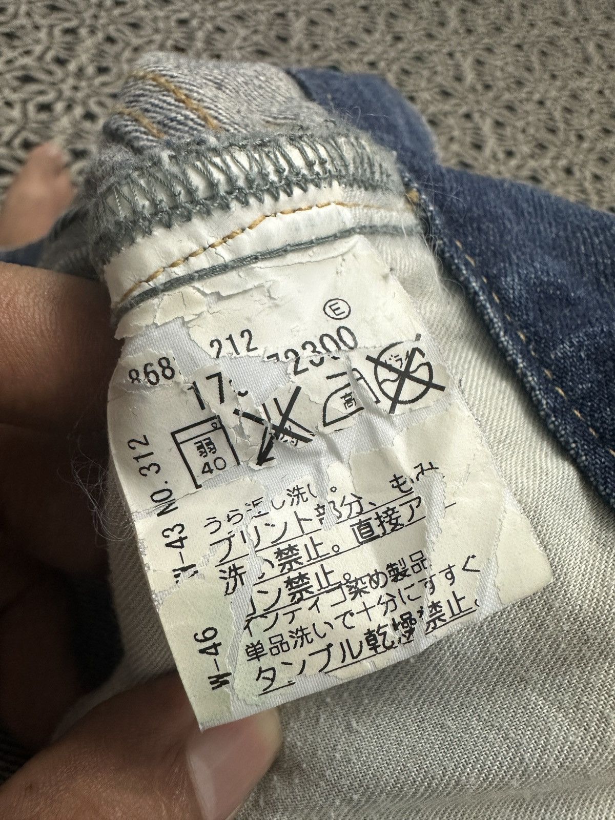 Takeo Kikuchi 🔥🔥🔥SICK ART SPLATTER TAKEO KIKUCHI🇯🇵DENIM PANTS Size US 32 / EU 48 - 7 Thumbnail