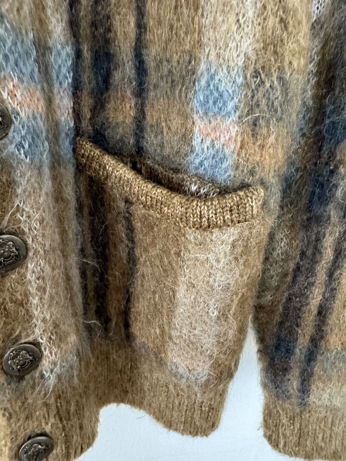 Celine × Hedi Slimane Celine mohair cardigan Size US S / EU 44-46 / 1 - 13 Thumbnail